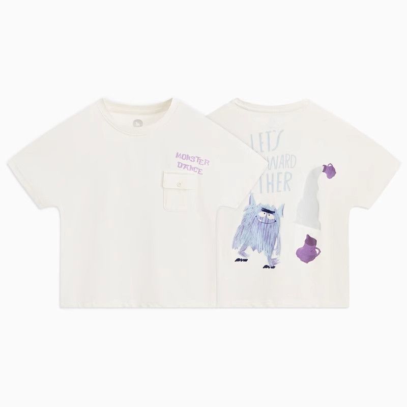MQD T-Shirt Short Sleeve Cool Feeling Quick Drying Clothes Baby Clothes