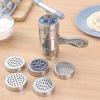 1Pc Stainless Steel Household Manual Pasta Machine Kitchen Hand Pressure Noodle Pressing Machine Manual Noodles Makers