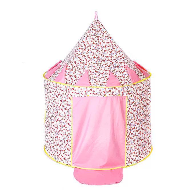 Children s Indoor Play Tent: Portable Princess Castle for Role-Playing and Storage Children