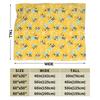 Bee in honeycomb and flowers Blankets Quality Super Soft  Bedding Throws Spring Travel Home Decor Funny Bedspread