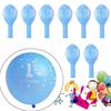 20pcs Baby Number 1 Printed Boy Girl Ballons Decor Party First Birthday New 1st