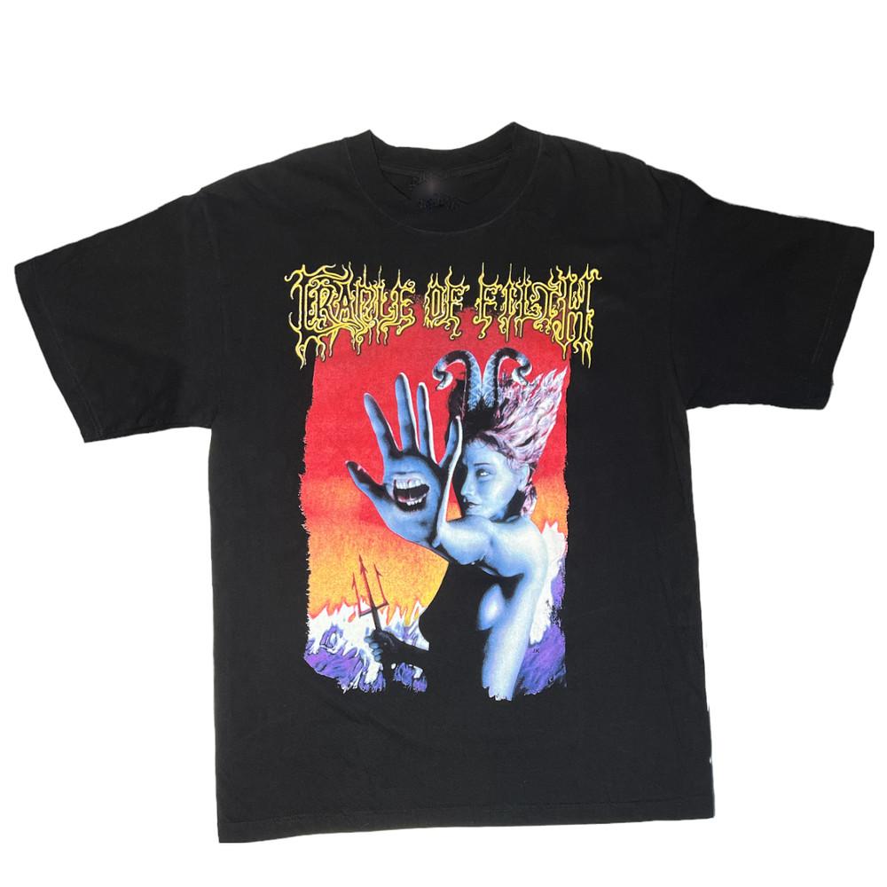 

Vintage Cradle Of Filth Speak To The Hand Cotton Black S5XL Unisex Shirt MM1213 Unisex T-Shirt XXXXL