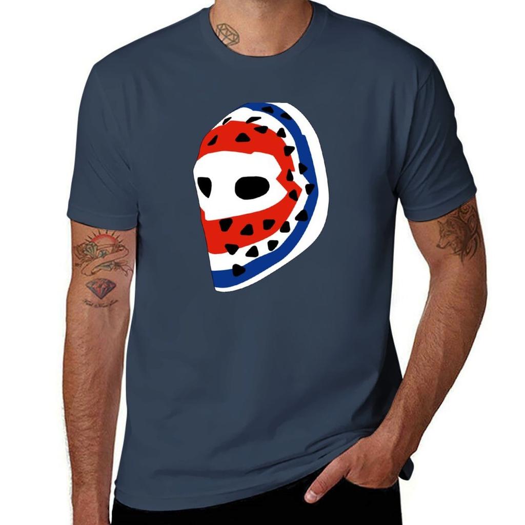 Ken Dryden Mask Tshirt Casual Graphic Print Tee