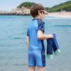 ASK JUNIOR Boys' Two-Piece Quick-Dry Training Swimsuit Set