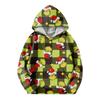 Children's Long-sleeved Loose-fitting Pullover Hoodie With Drawstring And Solid Color