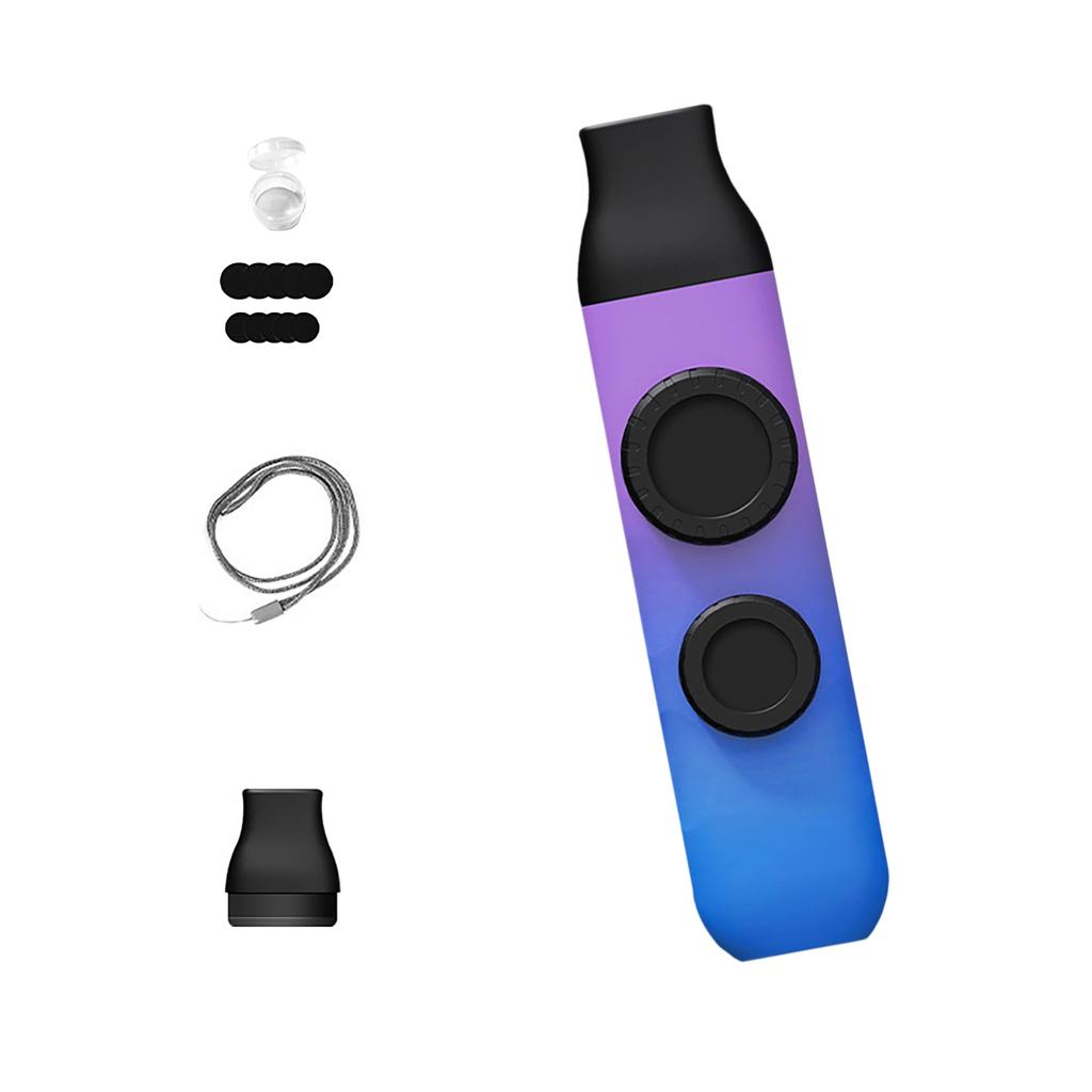 Kazoo Compact with Replacement Mouthpiece and Lanyard Mouth Flute Adjustable Tone for Music Lovers Kids Adults Children Gift