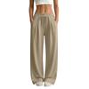 Women's Casual Wide Leg Pants Loose Fit Straight Leg Comfortable Sweatpants for Everyday Wear