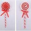 Cartoon Big Lollipop Ornament Large Xmas Candy Hanging Decor  Winter Home Decor