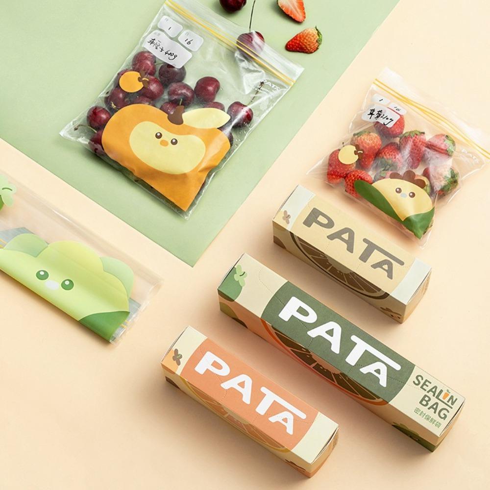 

Reusable Food Storage Bag Sealed Storage Zip Lock Bag Useful Vegetable Seal Bag medium