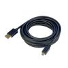 Vodaview Slim Micro HDMI Cable with Booster IC 5.0m 4.5mm Built-in