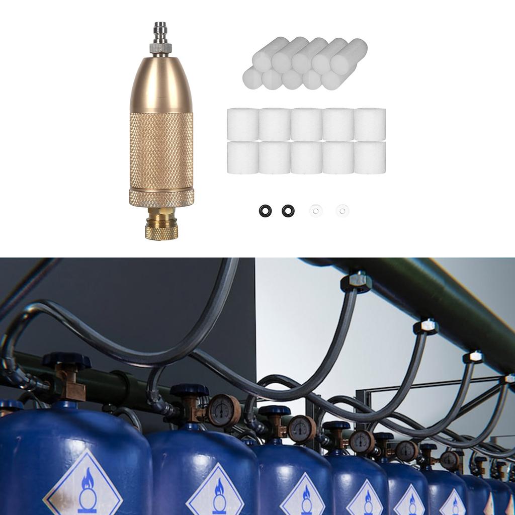 Industrial Male Female Connector Double Chamber Separator 30MPa Pressure Resistance Pneumatic Coupler for Diving