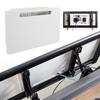 Recessed TV Outlet Box with Cable Management for Home Entertainment Systems