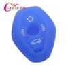 Key Case for BMW X3 X5 Z3 Z4 3 5 7 Series E38 E39 E46 E83 1998-2005 Silicone Key Remote Case Cover Fob Protective