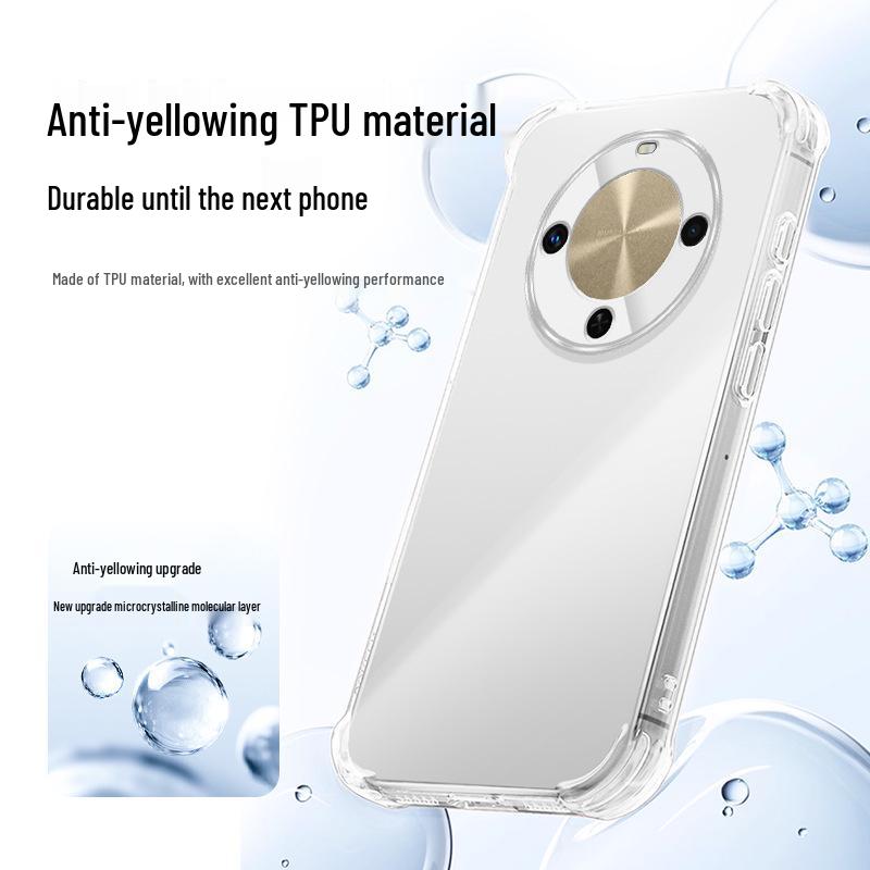 Compatible with Huawei Enjoy 70X Transparent Phone Case: Vitality Edition, Mang 30, 70 Plus Air Cushion