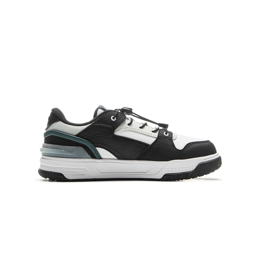 Li Ning Kids Sports Lifestyle Series Comfortable Fashion Kids Casual Shoes Kids Casual Shoes Black Standard-White YKCV036-11