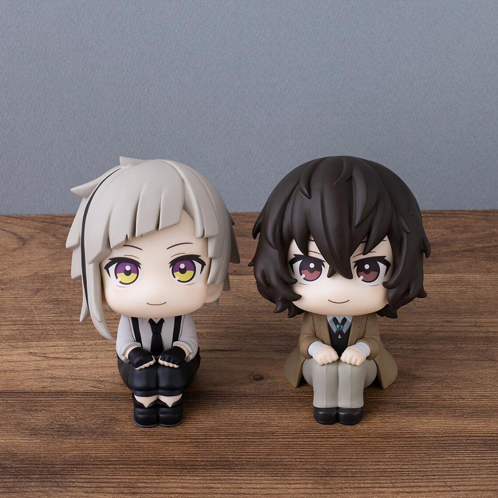 Anime BSD Figure Kawaii Dazai Osamu Action Figure Q Edition Nakajima Atsushi Figurine PVC Model Collection Doll Anime Toys Gift