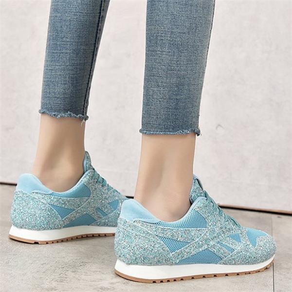 Women Shoes Muffin Rhinestone New 