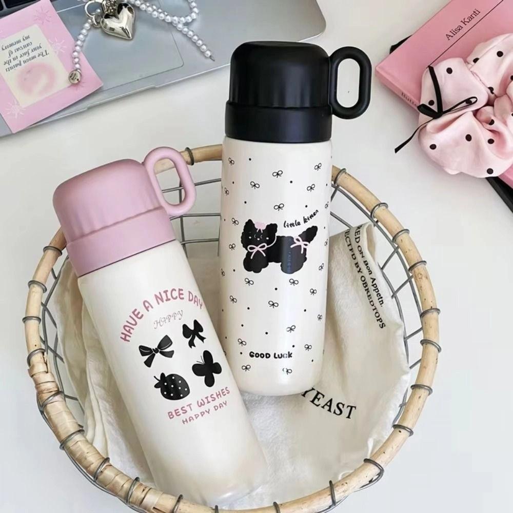 Large Capacity Insulated Water Bottle Heat-Resistant Office Coffee Cup  Travel Tumbler