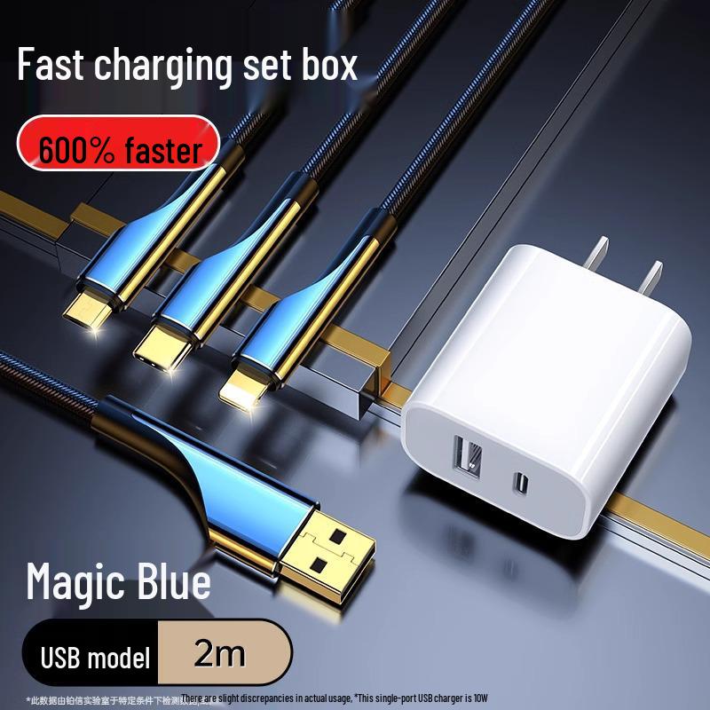 3-in-1 Multifunctional Fast Charging Car Cable Set