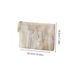 Portable Transparent Mesh Makeup Breathable Travel Cosmetic Pouch Large Capacity Toiletry Organizer Visible Multi Color Women