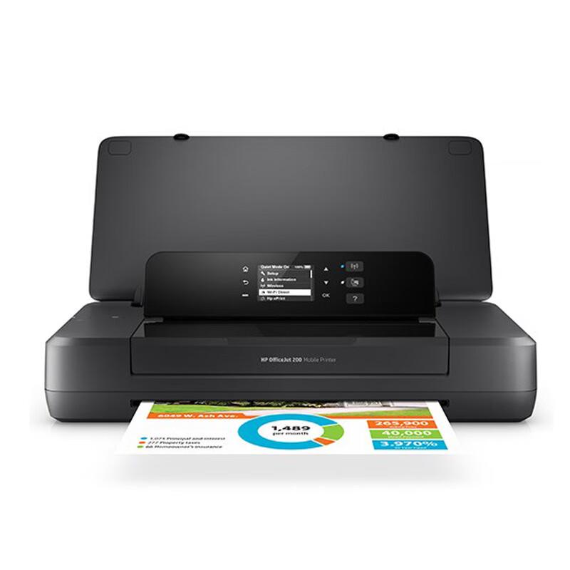 

HP OfficeJet 200 Portable A4 Inkjet Printer CN plug (adapter included)