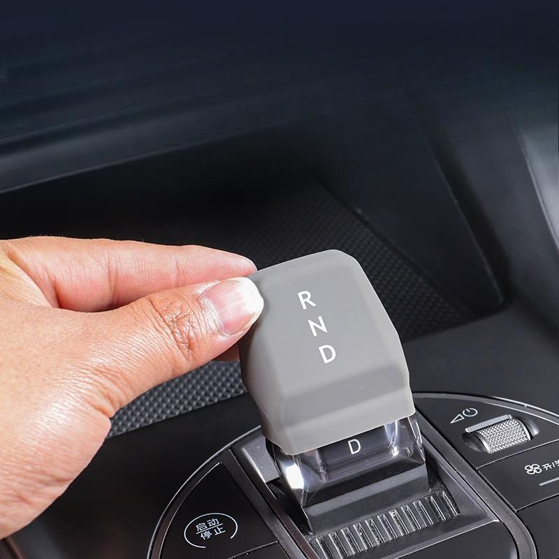 Silicone Gear Cover DMiEV Gear Handle Cover for BYD Song PLUS Decorative Gear Cover Interior Modification Car Accessories Tools
