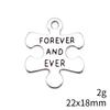 Christmas Decorations Charms For Necklace Friendship Puzzle Game Card Tarot Charms Pendant Home Garden Male Pendant