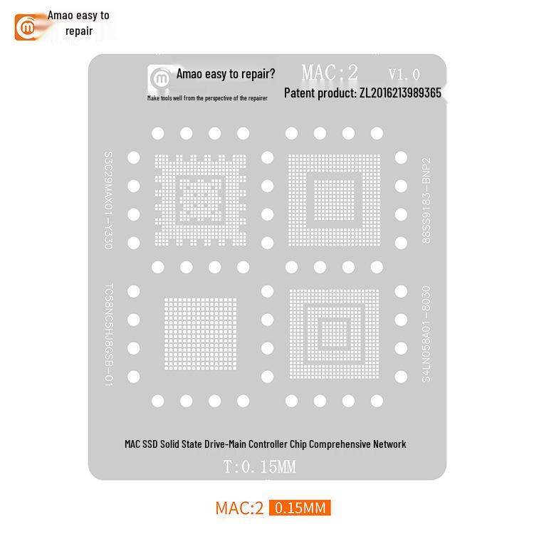 Apple MacBook Serie/MAC Laptop Upgrade-Kit mit Lötpasten-Schablone