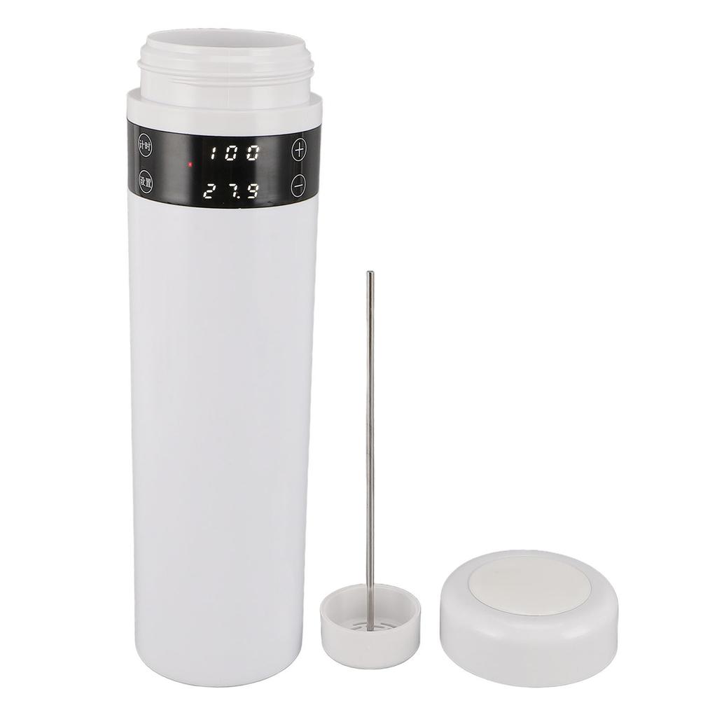 200ml Frozen Sperm Thawing Cup Animal Semen Thermostatic Cup for Cattle Livestock with Car Power Cord 3200mAh Battery