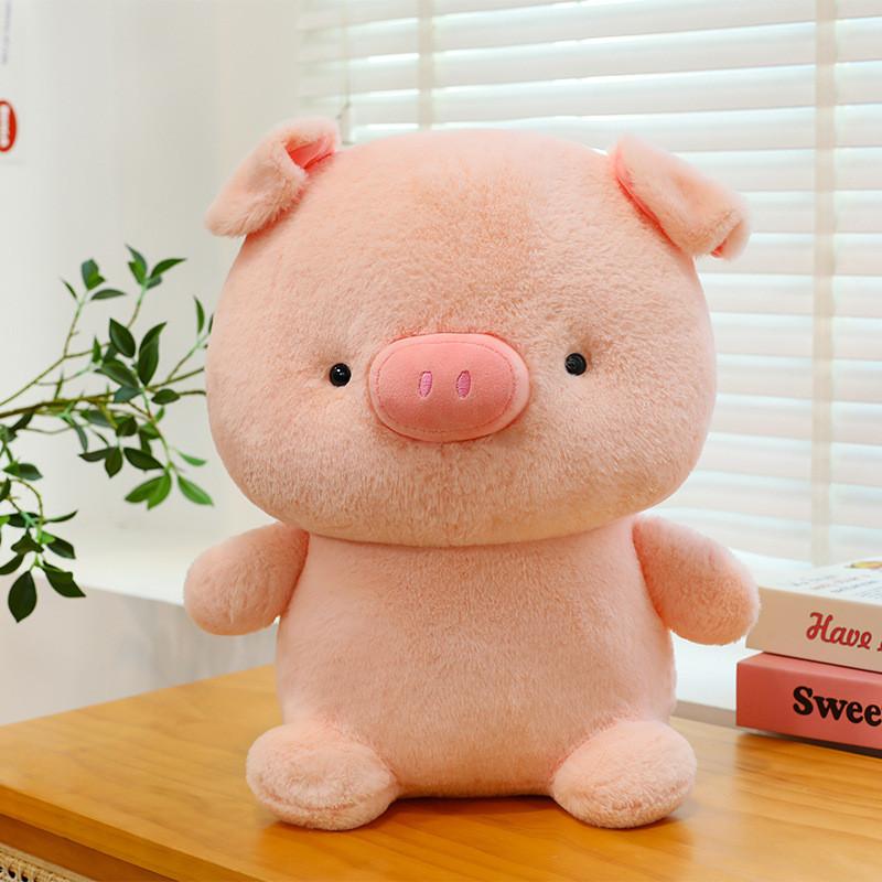 Cartoon Elephant Plush Stuffed Animal With Long Fur Soft Toy For Kids Room Decor