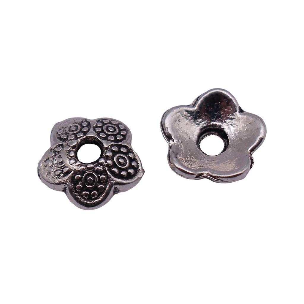 Flower Bead Cap Spacer Findings Ornate Covers For DIY Jewelry Making Materials