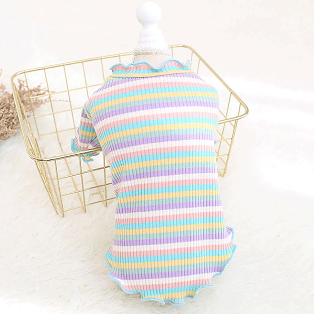Pet Dog Clothes Puppy Vest T-shirt Shirt Cute  Pajamas Cat Winter