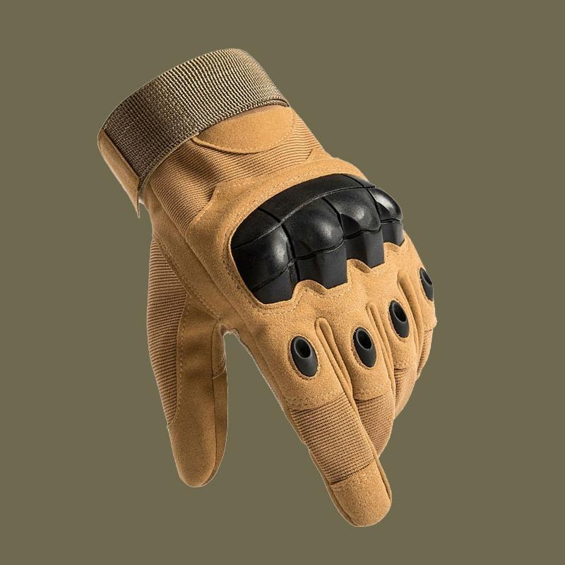 Outdoor tactical all-finger gloves men's locomotive electric vehicle non-slip and wear-resistant mountaineering equipment