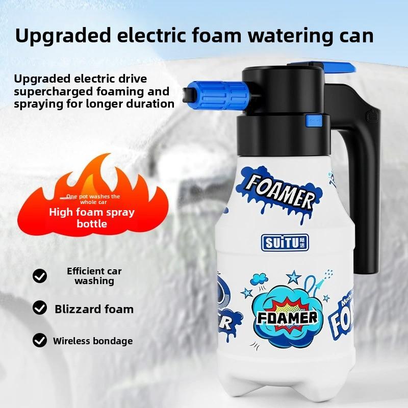 Pulverizador de espuma para lavado de coches, botella de spray de alta presión, herramienta de limpieza