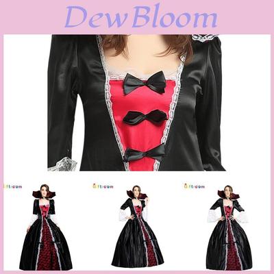 Elegant And Enchanting European Style Female Vampire Cosplay Dress For Parties