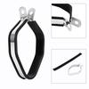 Qiilu Muffler Bracket, Silencer Band, Muffler Band, Hexagonal Primary Color