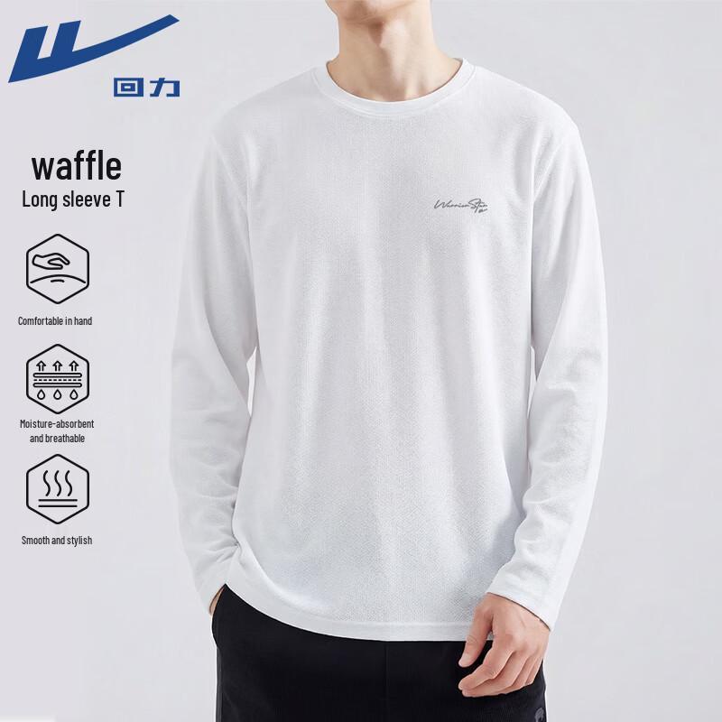 Warrior Men s Waffle Long-Sleeve T-Shirt M