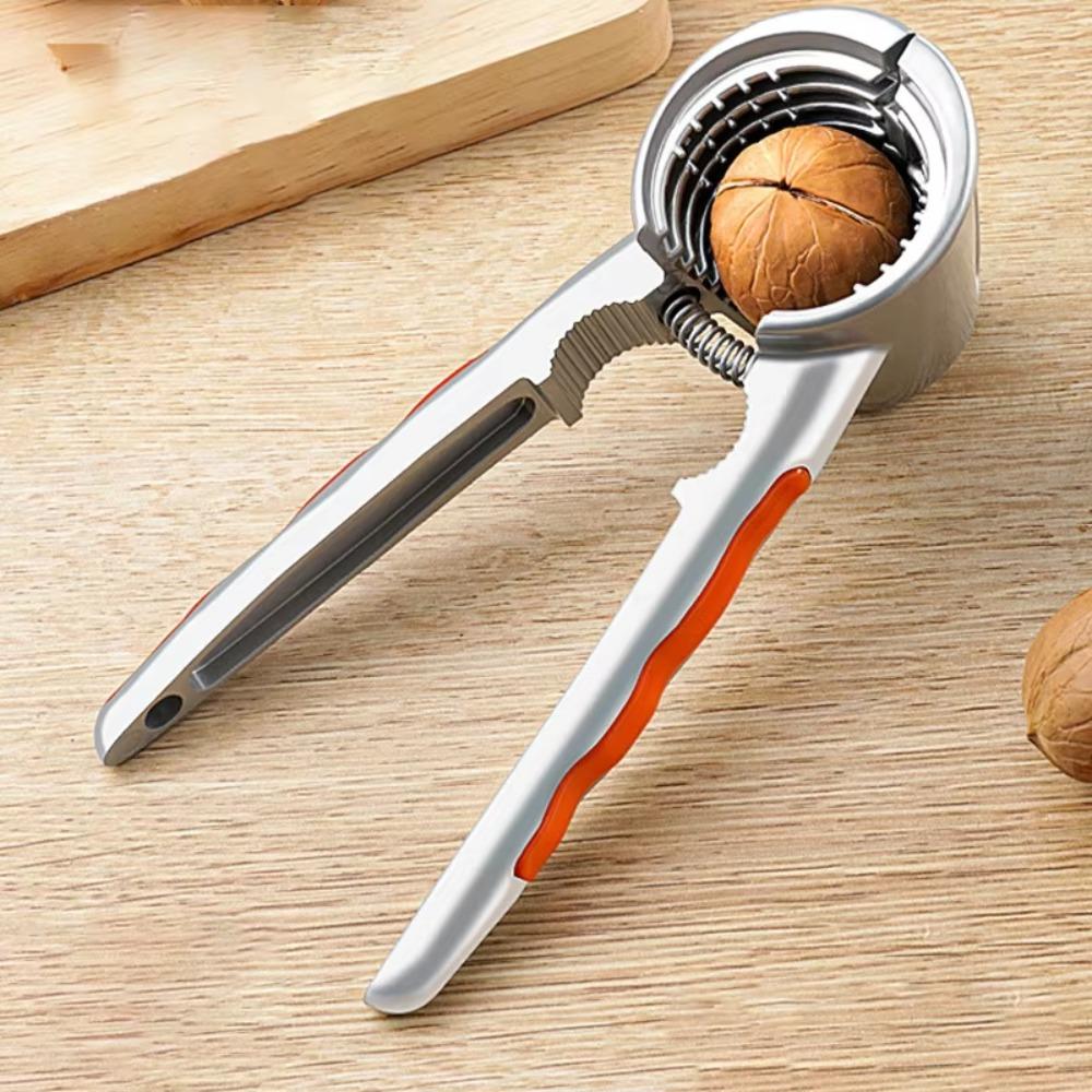 Effort-saving Walnut Clip Zinc Zinc Zinc Alloy Walnut Sheller Nutcracker  for Multiple Sizes Nuts