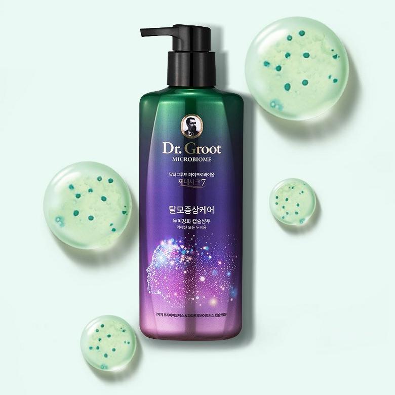 Dr. Groot Microbiome Genescic 7 Scalp Reinforced Capsule Shampoo 400ml / Hair Care, Korean Cosmetics, Kbeauty