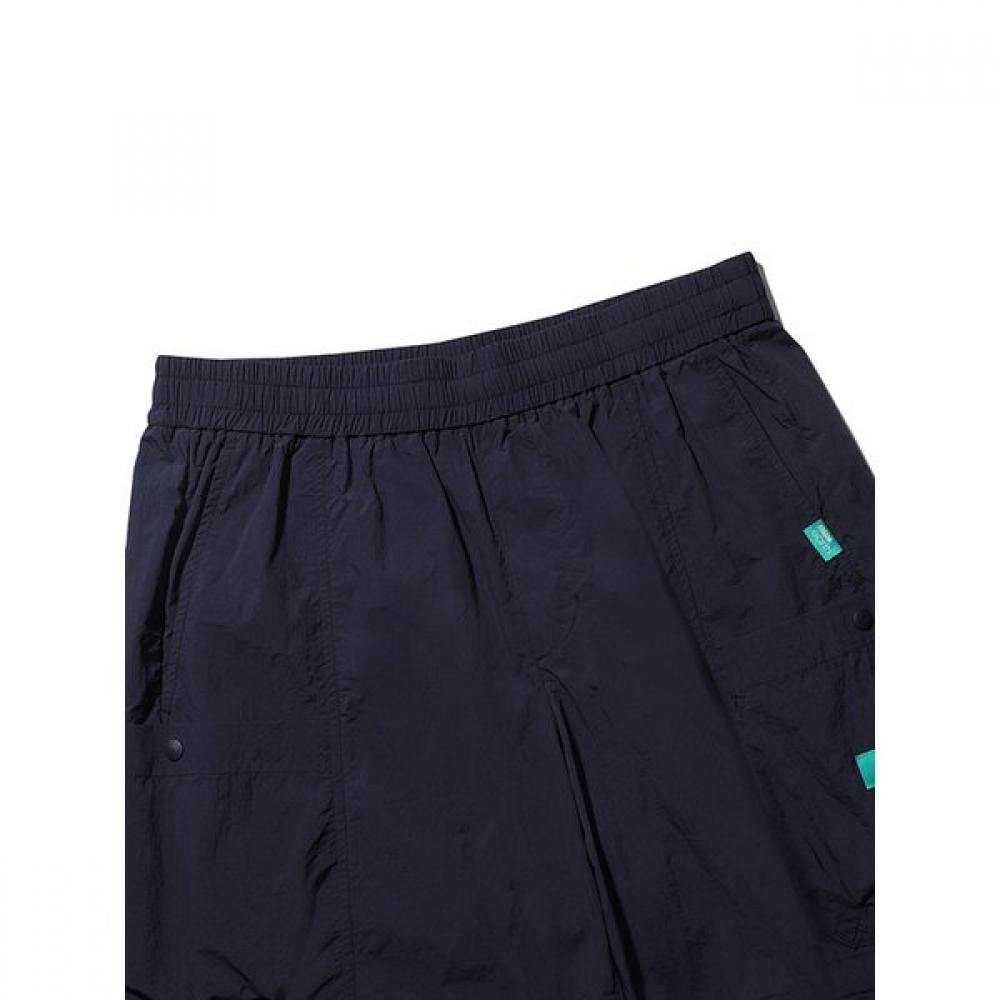 Stitch Out Pocket 5  Half Pants  Navy 
