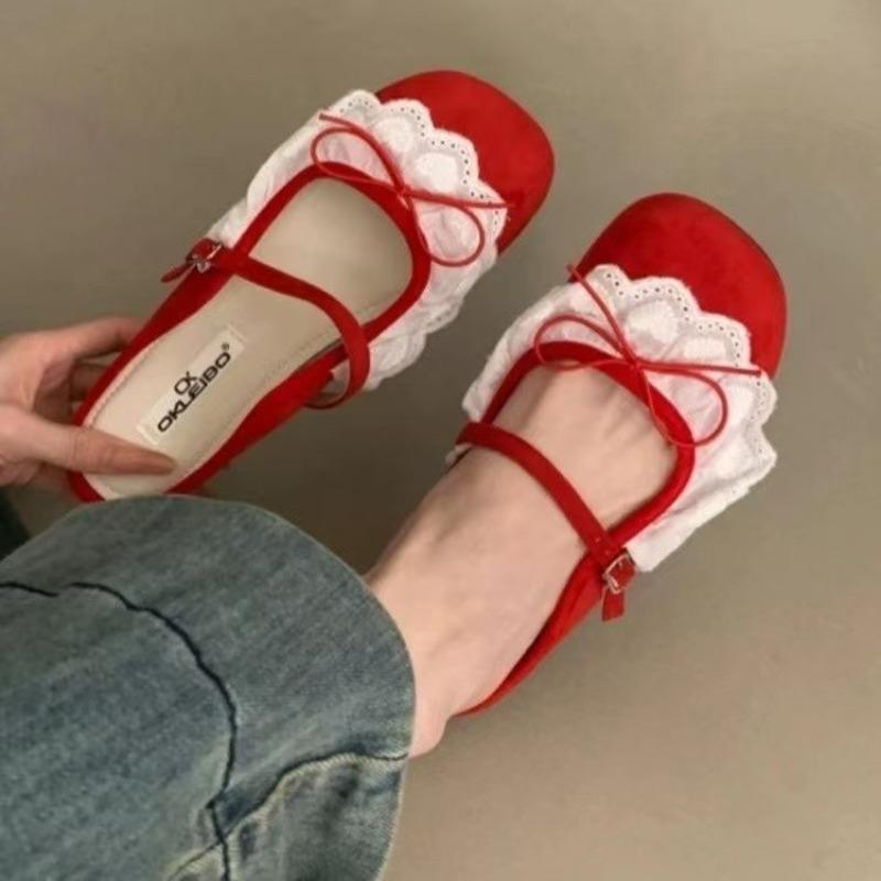 Hot Selling 2025 New Summer Fashion Lace Mules Women Slippers Casual Dress French style Singbacks Slides Ladies Slip On Shoes