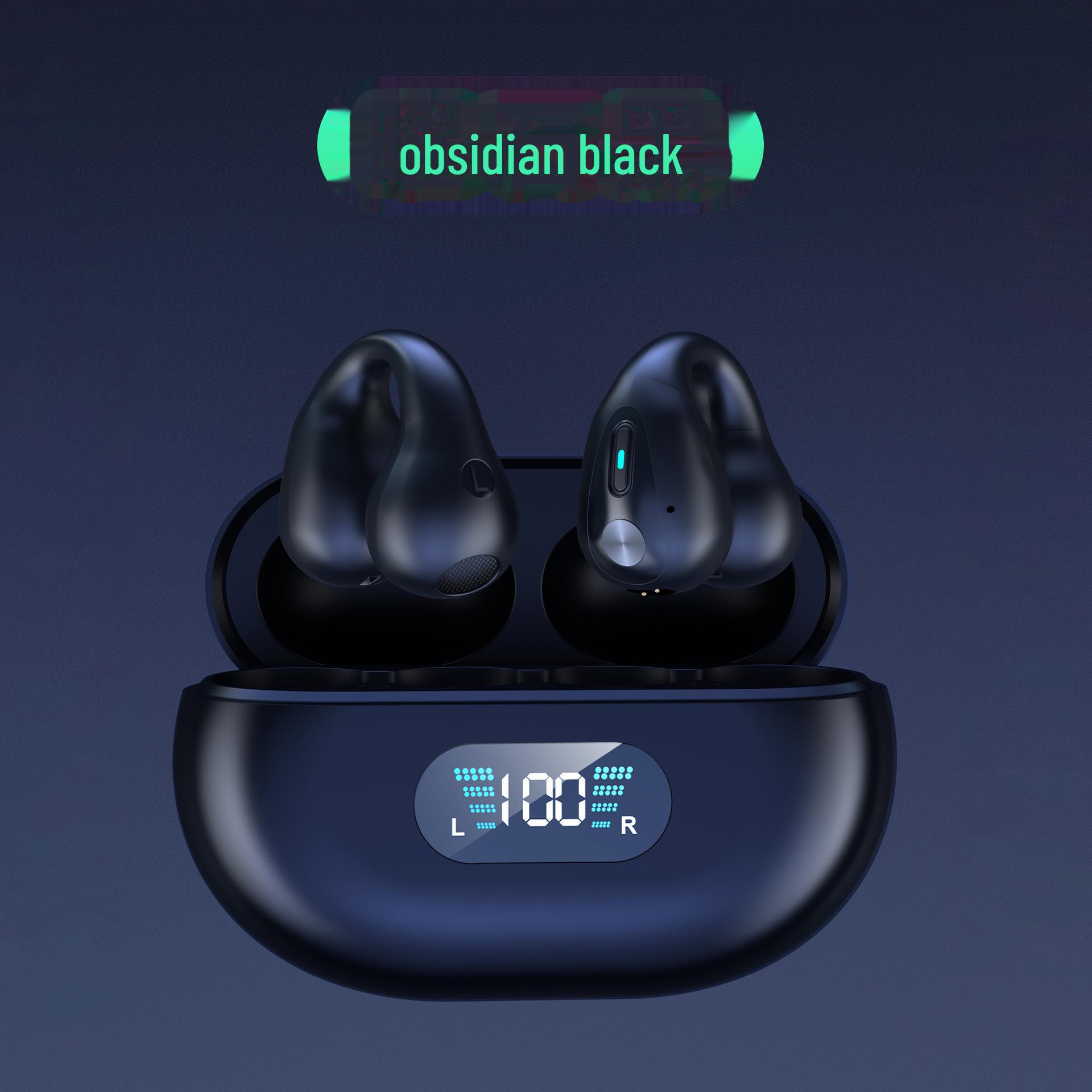 

Универсальная Bluetooth-гарнитура с заушным креплением для планшетов Huawei, Apple, vivo, Xiaomi, Oppo и Android - Технология проводимости чёрный