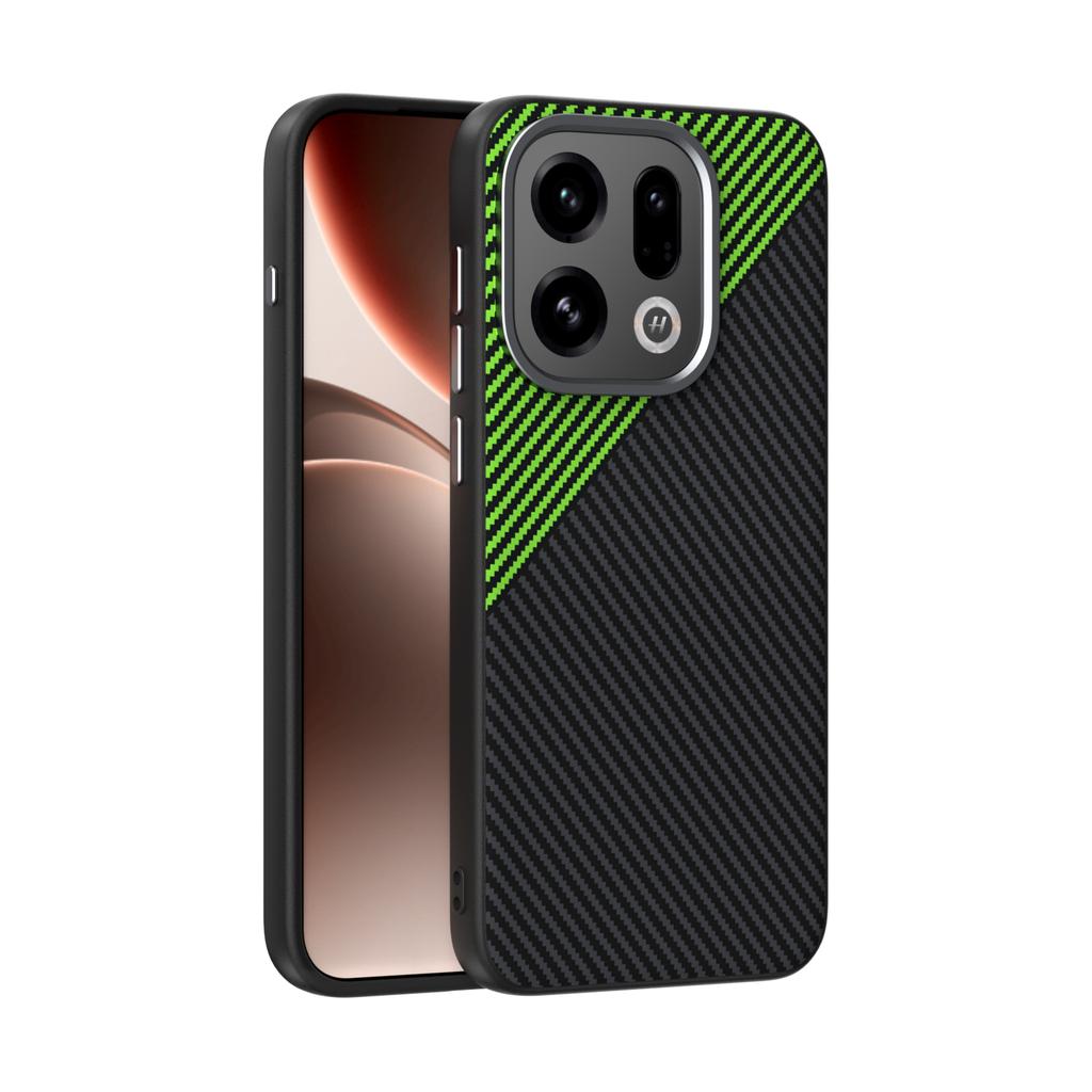 For OPPO Find X9 Pro Case Magsafe Wireless Charging Small Carbon Fiber Mobile Phone Cases Cover