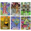 Mystic Martian Oracle Cards 54 Pcs Fate Divination Tarot Cards Fortune Telling Tarot Deck