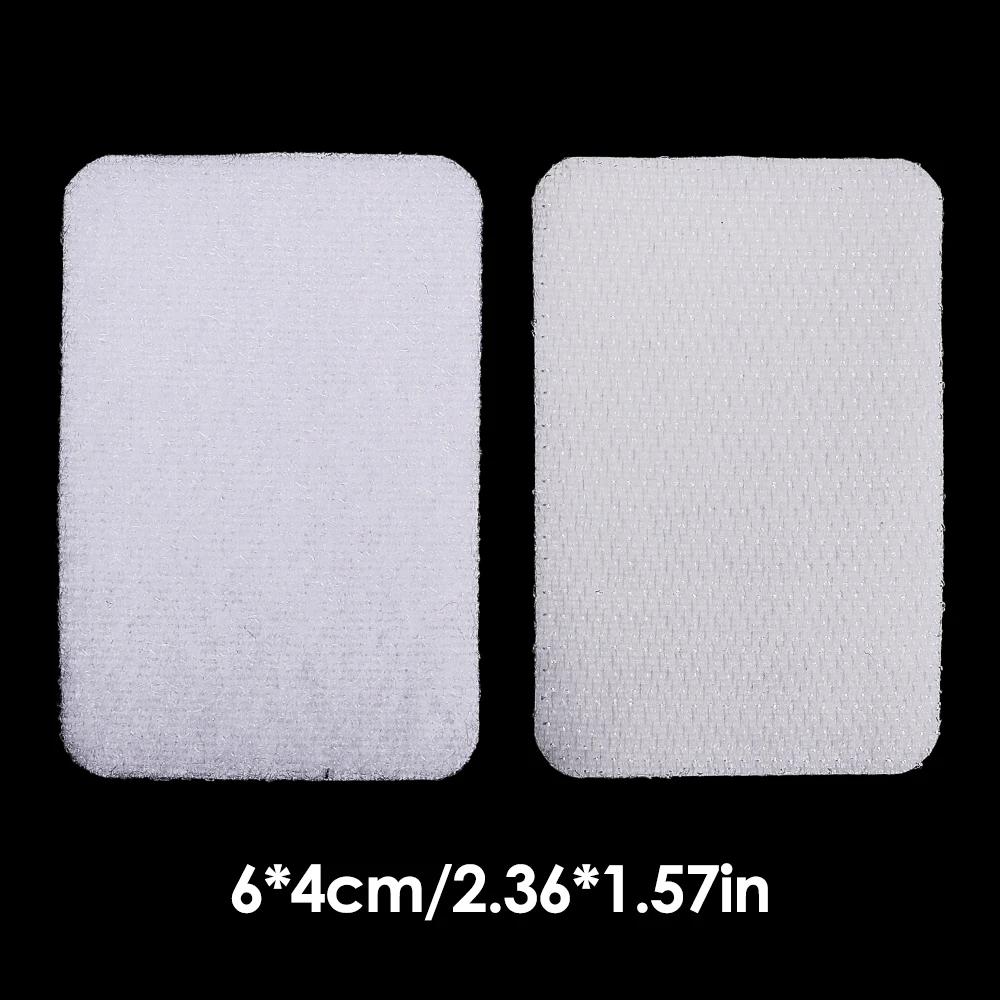 Wiederverwendbares Nylon Klettband Auto Fußpolster Befestigungspatch Auto Teppich Rutschfester Fixierter Aufkleber Doppelseitiges Klebeband