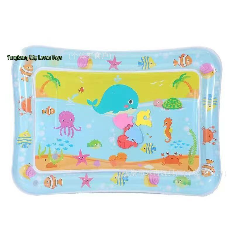 PVC Ocean Animal Inflatable Splash & Crawling Water Mat for Children