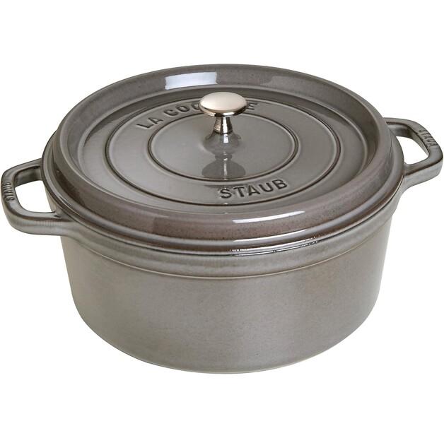 Casserole Zwilling Staub Round 28 Cm Graphite 6.7 L (40509-314-0)