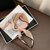 Folded silk scarf women's spring and summer new thin scarf small scarf versatile fashion commuter color matching small shawl tied bag streamer