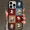 Happy Puppy for Apple 17promax Mobile Phone Case New 16 Acrylic 14 Cartoon Cute 13 Anti-fall