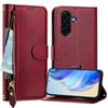 For Oppo Find X9 Pro 5G Case Retro Leather Coated PC + TPU Phone Cover